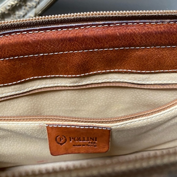 SOLD VNTG Pollini Doctor Satchel & Wallet - Picture 4 of 15